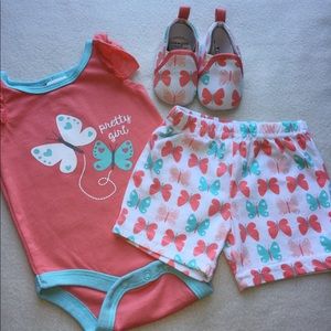Pretty Girl Baby Set